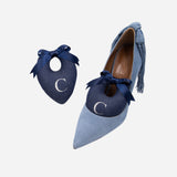 Personalized Cool Denim Shoe Stuffer Inserts (Pre-Order)