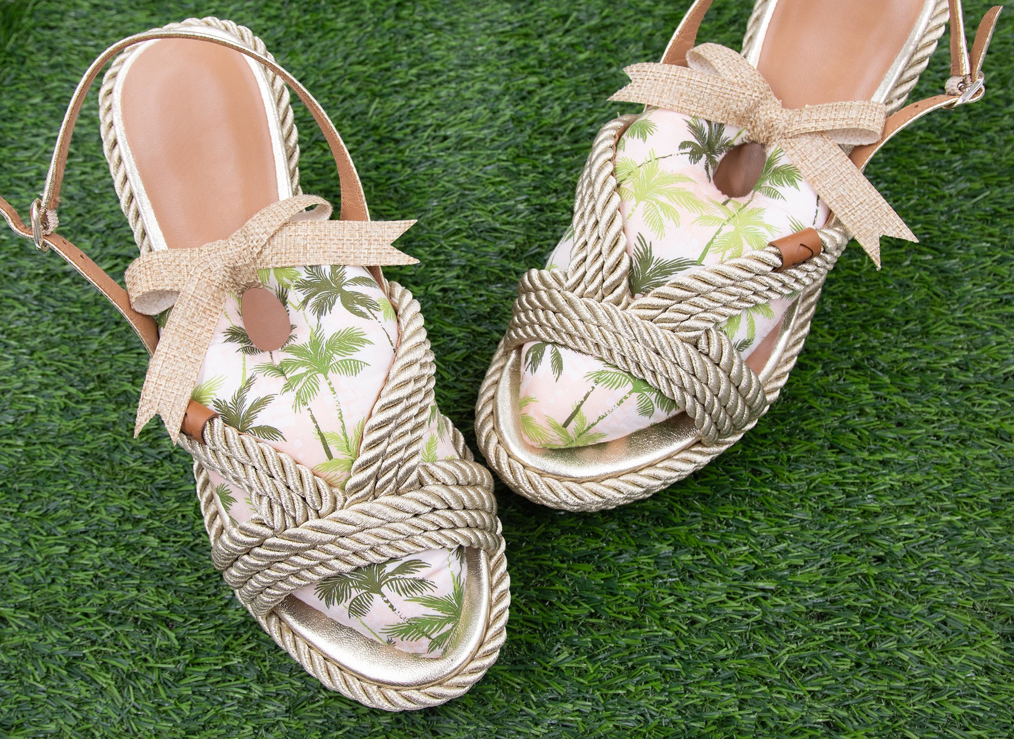 Palm Paradise Long Shoe Stuffers by Titilola Sogunro