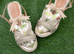 Palm Paradise Long Shoe Stuffers by Titilola Sogunro